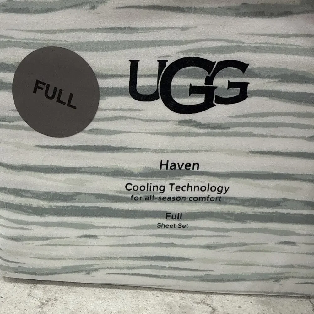 UGG Haven FULL Size 4pc Sheet Set Cooling Technology Comfort All Season NEW!